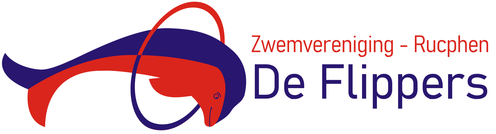 Logo Zwemvereniging de Flippers - Rucphen